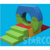 STARCO SFCB140感統軟體攀爬滑梯組合